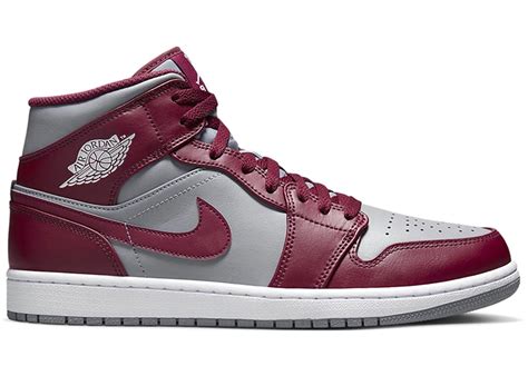 nike air jordan 1 mid cherrywood|jordan 1 mid cherrywood red.